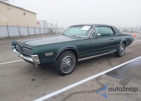 1968 Mercury Cougar из США, поврежденный, VIN 8F93F577846